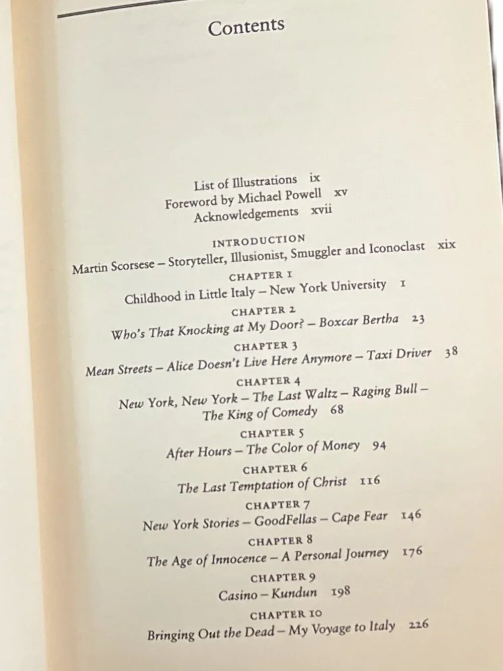 Martin Scorsese scorsese revised